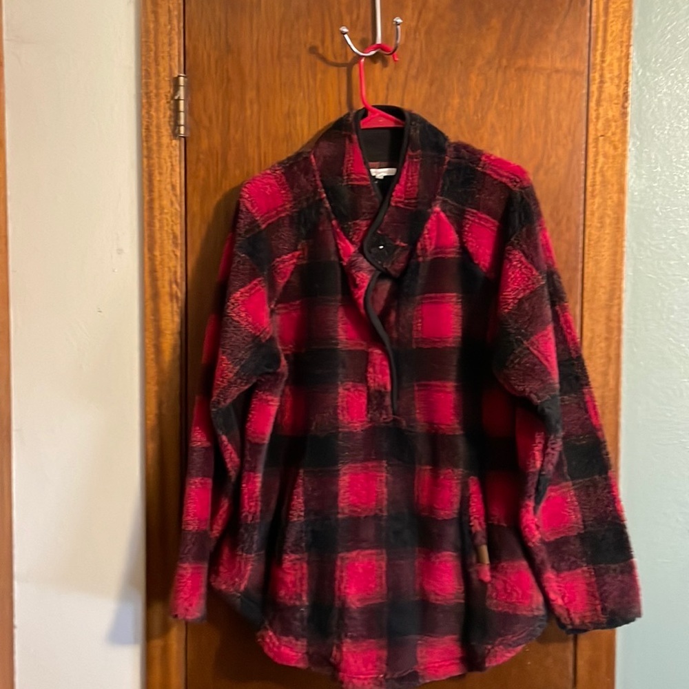 Brand new Maurices sherpa style sweatshirt top